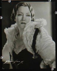 2y309 GLORIA SWANSON 5 8x10 stills '30s great close-up images of pretty Swanson!
