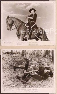 2y196 HORSE SOLDIERS 10 8x10 stills '59 U.S. Cavalrymen John Wayne & William Holden, John Ford