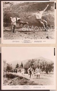 2y257 IT HAPPENED IN ATHENS 6 8x10 stills '62 many great images of Olympic runners in marathon!