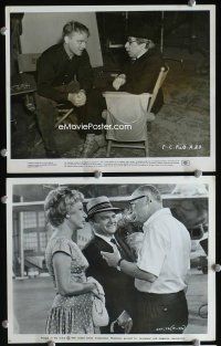 2y576 JAMES CAGNEY 3 8x10 stills '60s cool candid images of Cagney!