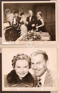 2y604 OUR HEARTS WERE GROWING UP 3 8x10 stills '46 Brian Donlevy, sexy Gail Russell & Diana Lynn!