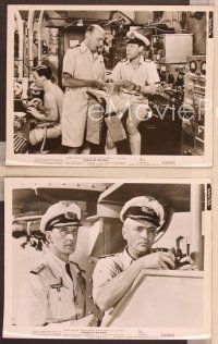 2y480 SAILOR OF THE KING 4 8x10 stills '53 Roy Boulting & Michael Rennie in the Navy!