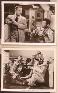 2y231 STAND BY FOR ACTION 8 8x10 stills '43 Navy sailors Robert Taylor, Laughton & Donlevy!