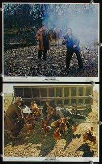 2y012 BAD COMPANY 8 8x10 mini LCs '72 Jeff Bridges, Barry Brown, Jim Davis, western!