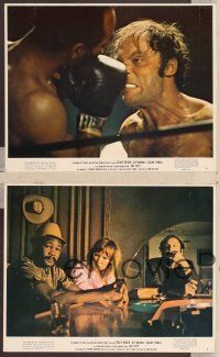 2y084 FAT CITY 4 color 8x10 stills '72 directed by John Huston, boxer Stacy Keach!