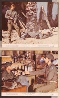 2y056 KELLY'S HEROES 6 color 8x10 stills '70 Clint Eastwood, Telly Savalas, Don Rickles, Sutherland