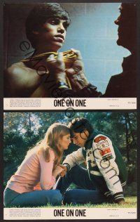 2y108 ONE ON ONE 3 color 8x10 stills '77 Robby Benson, Annette O'Toole!