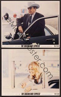 2y112 SUGARLAND EXPRESS 3 color 8x10 stills '74 Goldie Hawn, Ben Johnson!