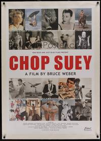 2z281 CHOP SUEY linen int'l 1sh '01 Bruce Weber documentary about avant-garde photography!
