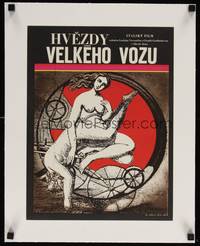 2z094 SANDRA OF A THOUSAND DELIGHTS linen Czech 11x16 '68 Visconti, different art by Vyletal!
