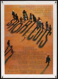 2z422 SHORT CUTS linen int'l 1sh '93 directed by Robert Altman, Andie MacDowell, Julianne Moore