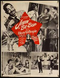 3a030 JIVIN' IN BE-BOP 2sh '46 great images of jazz musician Dizzy Gillespie & Hubba Hubba Girls!