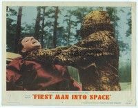 3a303 FIRST MAN INTO SPACE LC #5 '59 c/u of test pilot mutated into gruesome & berserk monster!