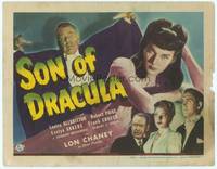 3a195 SON OF DRACULA TC '43 great image of Lon Chaney Jr. as Count Alucard in Universal horror!