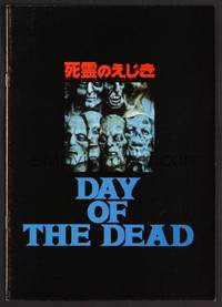 3b125 DAY OF THE DEAD Japanese program '86 George Romero's Night of the Living Dead zombie sequel!