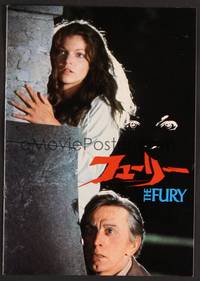 3b134 FURY Japanese program '78 Amy Irving, Kirk Douglas, an experience in terror & suspense!