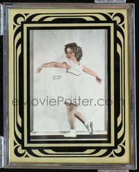 3b331 SHIRLEY TEMPLE magazine clipping '70s image of young star in white dress!