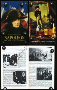 3b233 NAPOLEON 4 program books R81 Albert Dieudonne as Napoleon Bonaparte, Abel Gance!