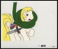 3b046 LOT OF ANIMATION CELS 11 animation cels '86 cool cartoon artwork of My Little Pony horses!