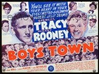 3b450 BOYS TOWN herald '38 Spencer Tracy as Father Flannagan!