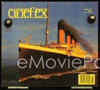 3b317 CINEFEX magazine '97 cool images & articles from James Cameron'sTitanic!