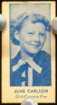 3b402 FILM STAR TRADING CARDS 16 trading cards '40s Myrna Loy, John Carradine, Alice Faye!