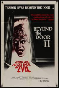 3c094 BEYOND THE DOOR II 1sh '78 Mario Bava's Schock, the cycle of evil is about to occur again!!