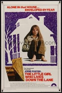 3c440 LITTLE GIRL WHO LIVES DOWN THE LANE int'l 1sh '77 Jodie Foster is enveloped by fear!