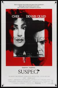 3c847 SUSPECT int'l 1sh '87 lawyer Cher gets involved with juror Dennis Quaid!