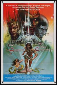 3c855 SWORD & THE SORCERER int'l 1sh '82 magic, dungeons, dragons, fantasy art by Peter Andrew J.!