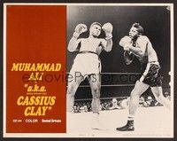 3d229 A.K.A. CASSIUS CLAY LC #3 '70 heavyweight champion boxer Muhammad Ali fighting in the ring!