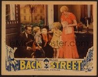 3d258 BACK STREET LC '32 Irene Dunne visiting w/young children, from Fannie Hurst novel!
