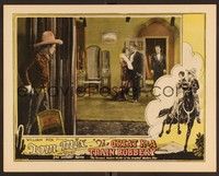 3d062 GREAT K & A TRAIN ROBBERY LC '26 Tom Mix hiding to find clues about the robberies!
