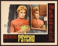 3d006 PSYCHO LC #5 '60 Alfred Hitchcock, pretty Janet Leigh decides to steal lots of cash!
