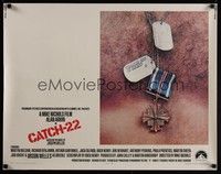 3f434 CATCH 22 1/2sh '70 directed by Mike Nichols, based on the novel by Joseph Heller!