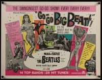 3f492 GO-GO BIGBEAT 1/2sh '65 The Beatles and other rockers, the swingingest go-go show ever!