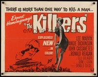 3f536 KILLERS 1/2sh '64 Don Siegel, Hemingway, Lee Marvin, sexy full-length Angie Dickinson!