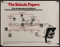 3f696 VALACHI PAPERS 1/2sh '72 directed by Terence Young, Charles Bronson in the mob!
