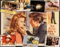 3h009 LOT OF 62 LOBBY CARDS lot '54 - '89 Bus Riley's Back in Town, Busy Body, Roadie, Fatso + more!