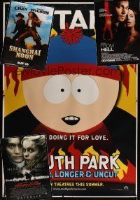 3h029 LOT OF 12 BUS STOP POSTERS lot '94 - '01 South Park, From Hell, Shanghai Noon, Sleepy Hollow