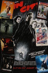 3h038 LOT OF 33 UNFOLDED ONE-SHEETS lot '04 - '08 Sin City, Million Dollar Baby, Apocalypto + more!