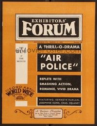 3h064 EXHIBITORS FORUM exhibitor magazine March 17, 1931 Helen Twelvetrees, Adventures in Africa!