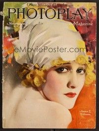 3h080 PHOTOPLAY magazine November 1920 wonderful art of sexy Anna Q. Nilsson by Rolf Armstrong!