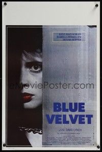 3j422 BLUE VELVET Belgian '86 directed by David Lynch, close-up of sexy Isabella Rossellini!