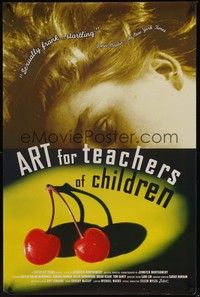 3k030 ART FOR TEACHERS OF CHILDREN 1sh '95 Jennifer Montgomery directed!