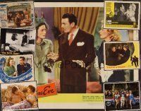 3m008 LOT OF 51 LOBBY CARDS lot '40 - '85 Christmas Eve, Blaze of Noon, Ghost Goes Wild + more!