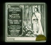 3m152 SONG OF THE SOUL glass slide '20 pretty Vivian Martin in An Old World Romance!
