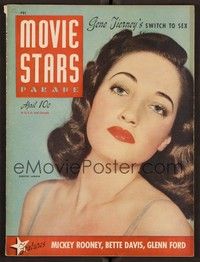 3m101 MOVIE STARS PARADE magazine April 1942 portrait of sexy Dorothy Lamour in The Fleet's In!