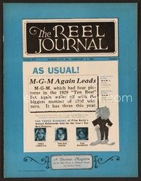3m048 REEL JOURNAL exhibitor magazine Feb 3, 1931 Fingerprints, Universal serial, Charley's Aunt!