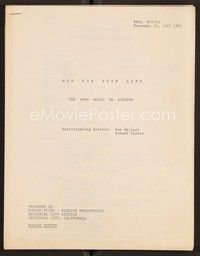 3m190 RUN FOR YOUR LIFE revised final draft TV script Feb 16, 1967, screenplay by Balluck & Foster